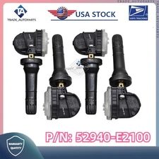 New (4) Tire Pressure Monitor Sensors Fit For Kia Niro (EV) TPMS 433MHz 1.6L 