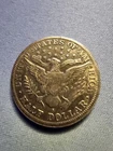 1909-S United States Barber Half Dollar 90% Silver 50C 0.900 Fineness XF+ Coin