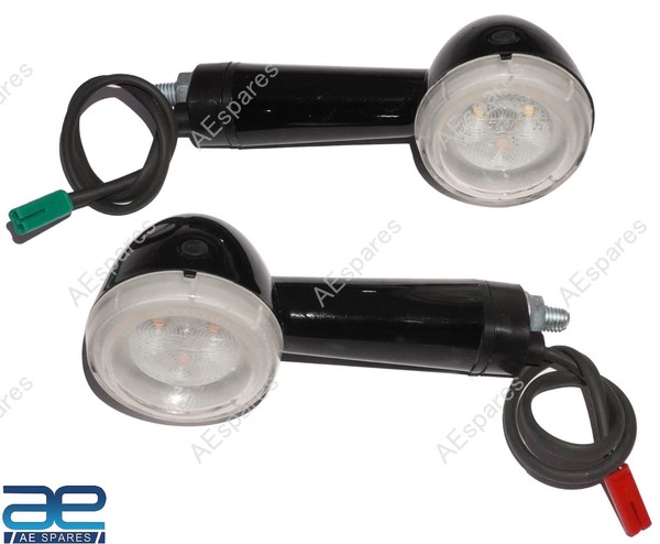 RüCk LED Indikator FüR Royal Enfield Classic Reborn Bullet Hunter Meteor 350 S2U-image