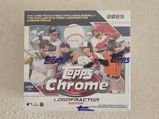 Topps Chrome 2023 Logofractor Edition MLB Baseball Factory Sealed Box ORIOLES AZ
