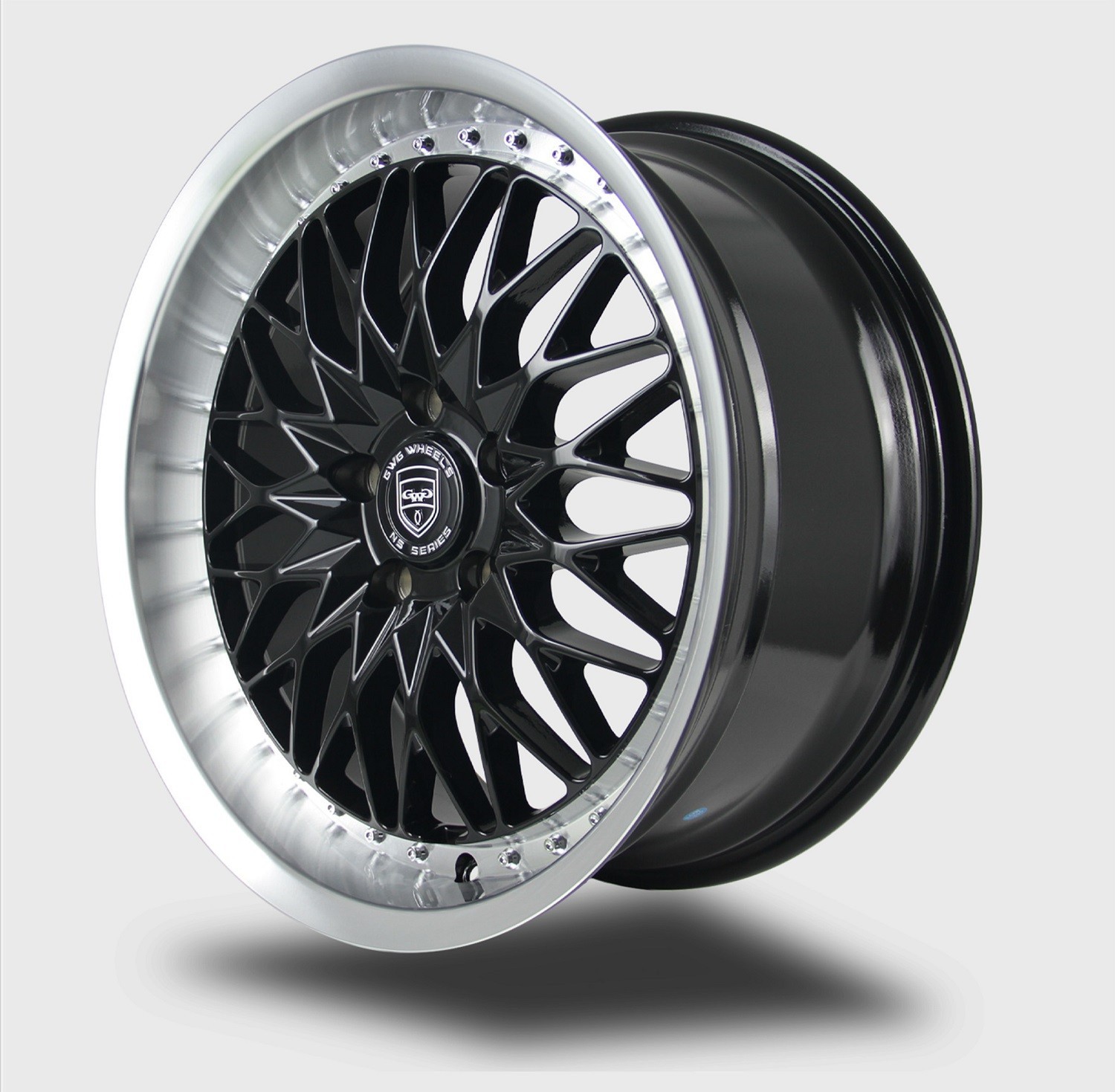 NS5 19 inch Black Chrome Rim fits MASERATI COUPE 4200 2002 - 2006