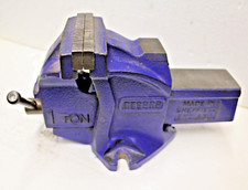 Record 1 Ton Mechanics Vice Made In Sheffield 4" JawsMade In England & Bracket