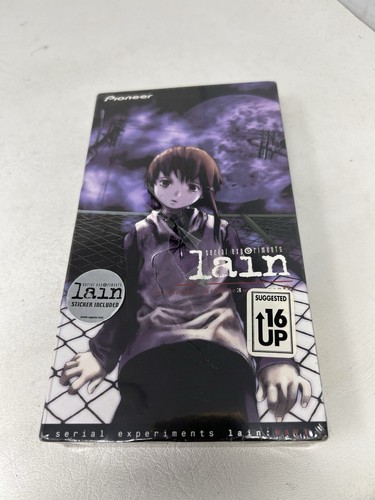 serial experiments lain"Navi" Vol. 3 (Rare/Paper package/90s/VHS) new/seal torn