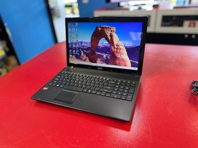 Acer 15.6'' Laptop AMD Vision Windows 10 Tested Working Black