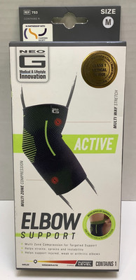 Neo-G  Elbow Support for Active Lifestyles, Left/Right, Medium