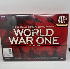 WORLD WAR I 4 Disc DVD Set 100th Anniversary Commemorative BBC  Factory Sealed