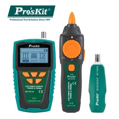 Pro'sKit LCD Cable Length Toner & Probe Kit 