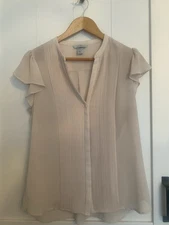 H & M Sheer  Blouse
