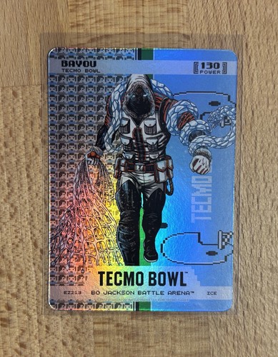 Bo Jackson Battle Arena Tecmo Bowl - Bayou Endzone Ice Foil Ja’Marr Chase