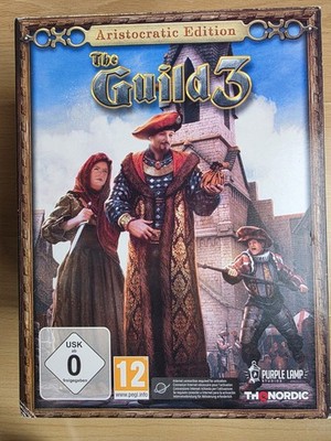 Die Gilde III Collector's Edition PC SPIEL + OVP OHNE DER FIGUR SAMMLERSTÜCK 