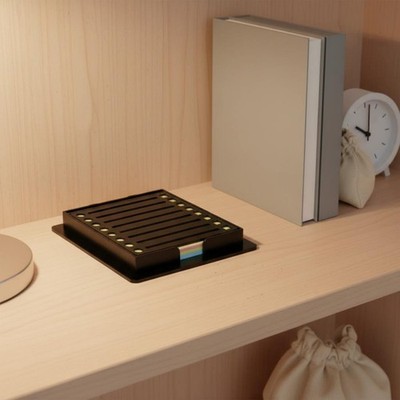 Haftnotiz Schablonenhalter Flacht Lockte Notizen Haftnotizhalter Klare Linien