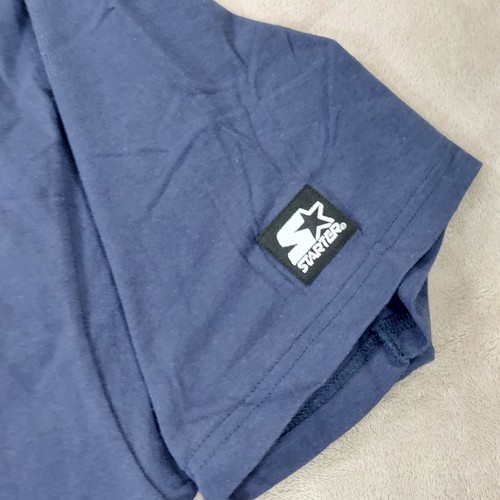 Vintage Starter Shirt Tee Dan Marino XXL Miami Dolphins Football Y2K Dark Blue - Picture 4 of 12