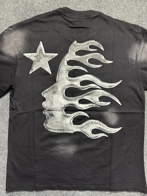 Hellstar Shirt Mens Medium Black Path To Paradise Graphic Tee