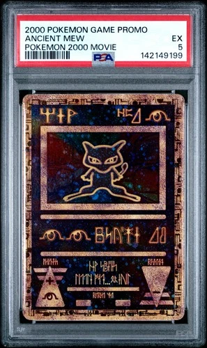 2000 POKEMON GAME MOVIE POKEMON 2000 MOVIE ANCIENT MEW PSA 5