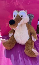 Build-A-Bear Disney Ice Age Scrat Squirrel Plush Stuffed Animal 13" - Rare Find!