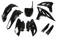 Kunststoff Verkleidung Kit Full Yamaha YZF 250 2011 - 2013 Schwarz Ufo Plast