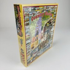 Vintage Country Stores of New England White Mountain 1000 pc Jigsaw Puzzle 2009