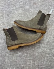 Common Projects Grey Chelsea Boot Suede