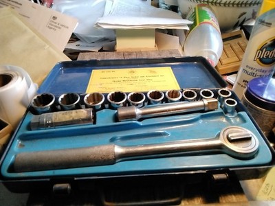 TOOL STAR metrischer Steckschlüsselsatz fehlt 10'' Flexgriff...