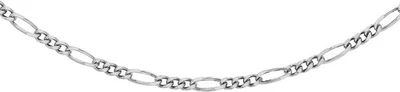 Carissima Gold women’s 9ct gold diamond-cut Figaro chain necklace. Ideal gift. - Image 1 of 4