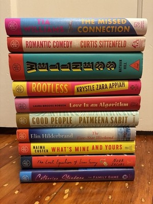 Book of the Month Club BOTM Lot Of 10 LIKE NEW Hardcover Books