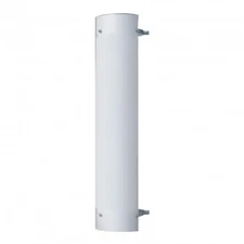 United Pacific 21229 Exhaust Muffler Shield, 5", 180 Degree, Stainless, Plain