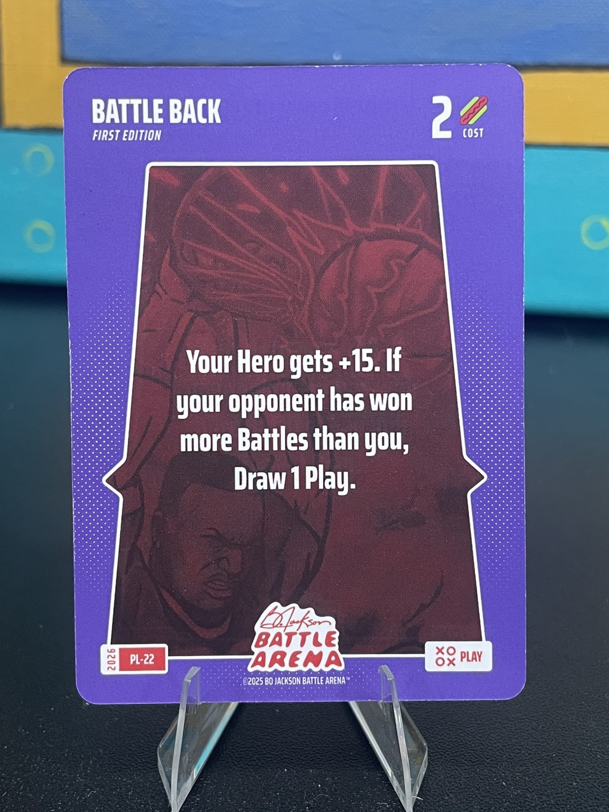 2026 Bo Jackson Battle Arena Battle Back SP Play #PL-22 Griffey Edition