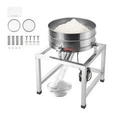 Electric Vibrating Sieve Machine with 40+100 Mesh Automatic Sifter Shaker Electric Vibrating Sieve Machine with 40+100 Mesh Automatic Sifter Shaker - Image 1