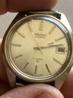 Mens Vintage Seiko 7005-8027 Automatic 17 Jewels Date Watch.  Tested & Runs Well