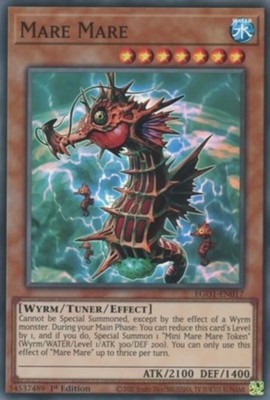 Mare Mare - EGO1-EN017 - Super Rare - 1st Edition - Heavily Played - Egyptian Go