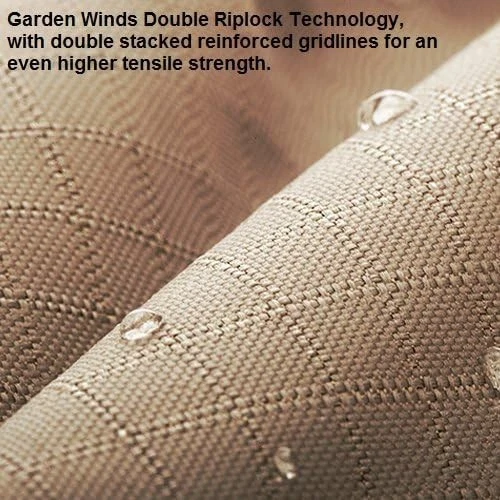Garden Winds Replacement Canopy for Menards Dome Gazebo - Riplock 350 - Beige G - Image 4 of 4