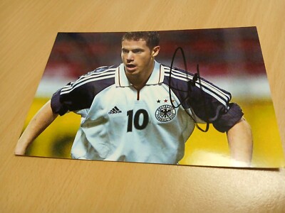 Signiertes Foto Lars Ricken DFB NEU 
