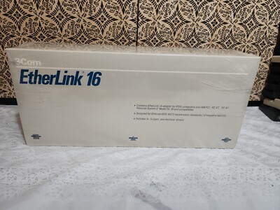 3C507 ETHERLINK 16   6749-00 3COM For EISA & IBM Sealed Priority Shipping