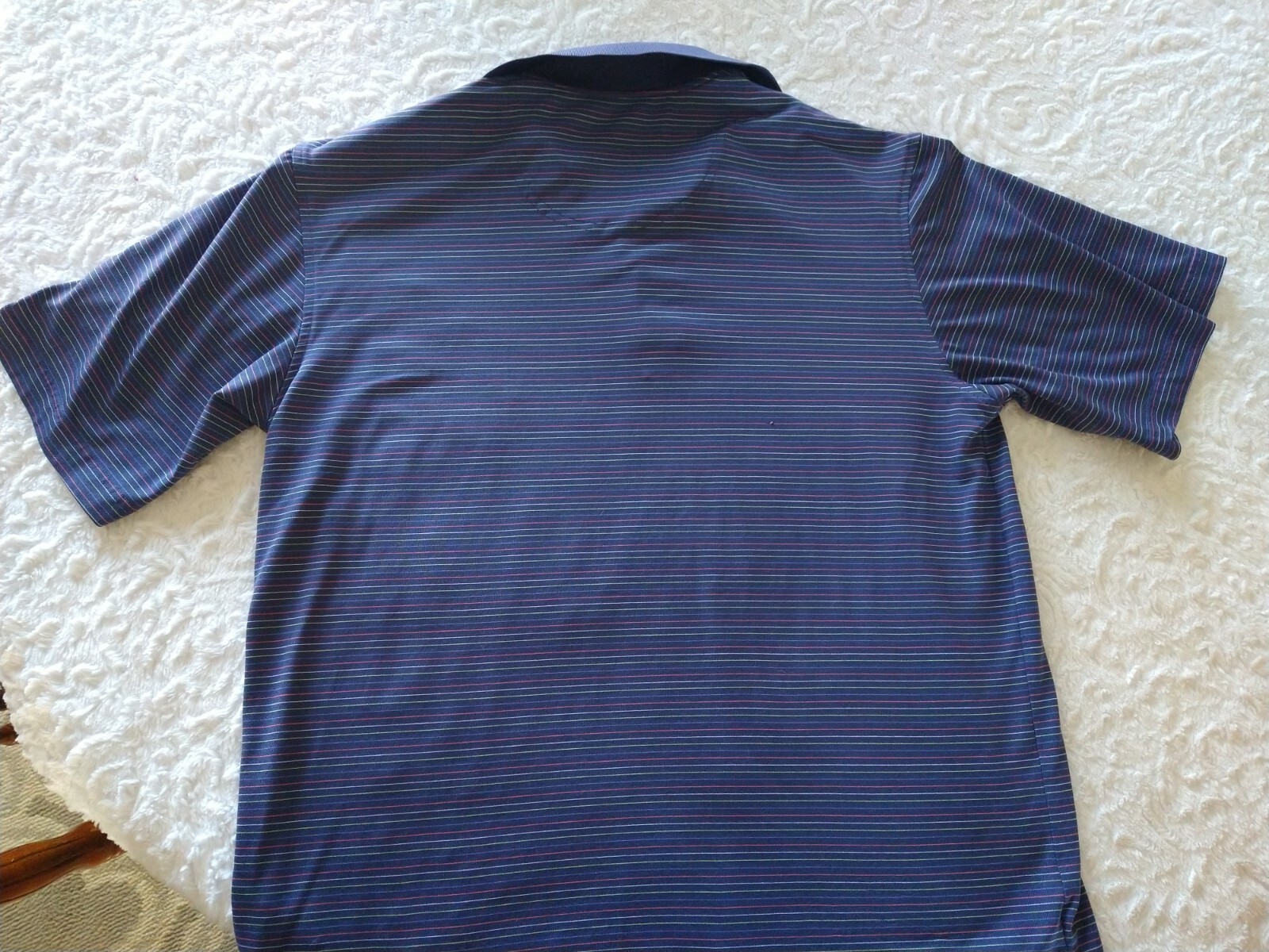 Pebble Beach Performance Blue with multi color pi… - image 6