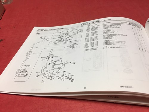 Kawasaki KX85 A1 A2 B1 B2 01/02 Catálogo Piezas Repuesto Piezas List - Imagen 9 de 11