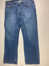 Banana Republic Size 36x32 Mens Jeans Relaxed Med Wash Cotton