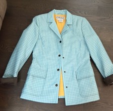 CARLISLE Jacket Blue Lined Water -resistant Q...