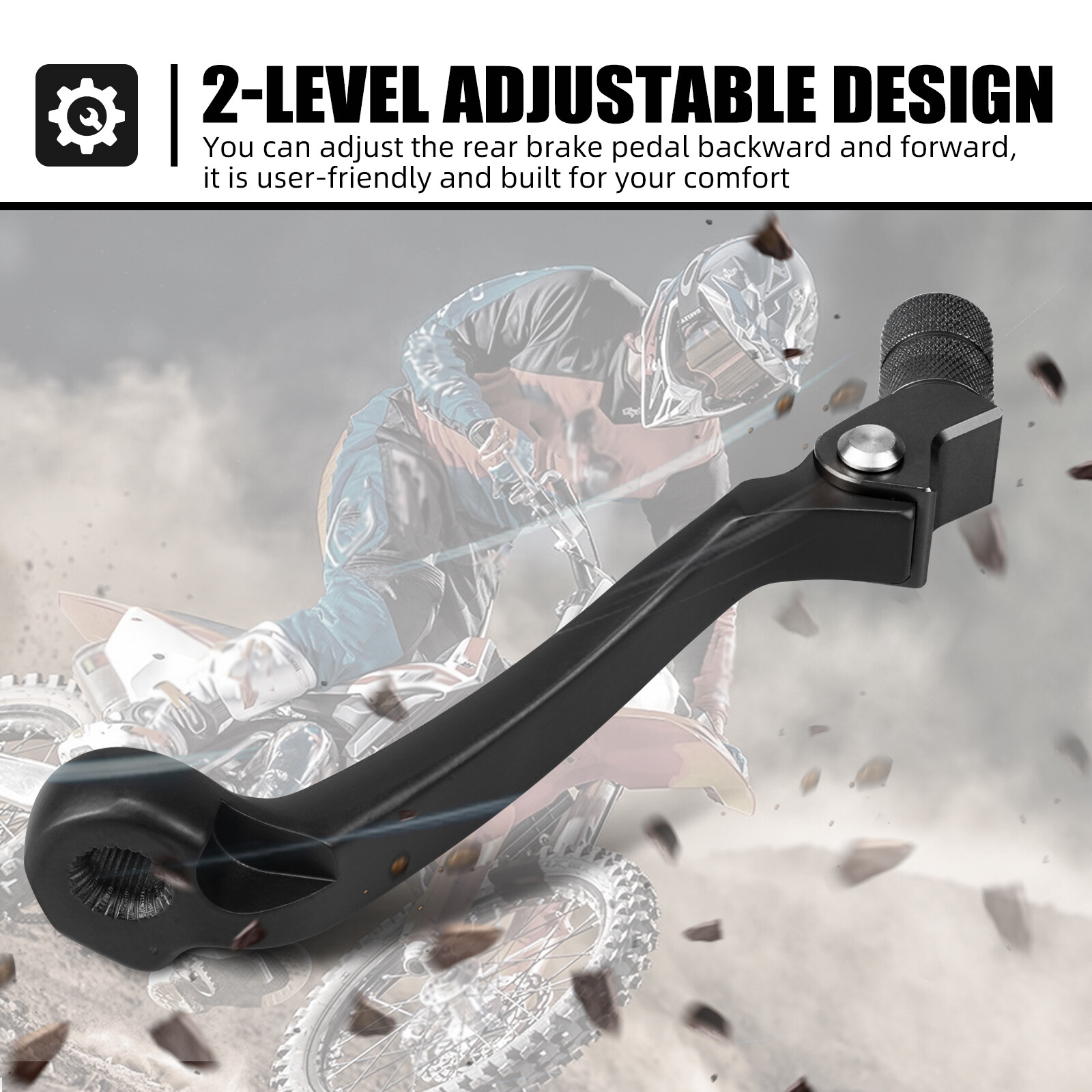 NICECNC Geschmiedeter Schalthebel Für KTM 690 ENDURO R 125-530 EXC XCW 2014-2018