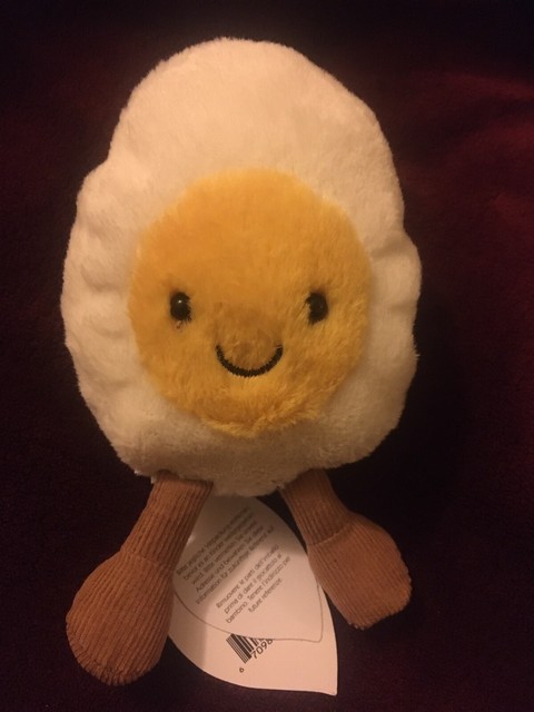 hard boiled egg plush