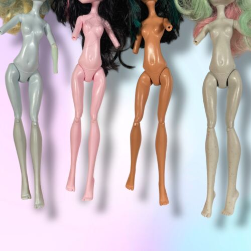 Monster High Lot of 4 NUDE OOAK Dolls Lagoona Draculaura 13 Wishes Cleo Rochelle - Picture 3 of 11