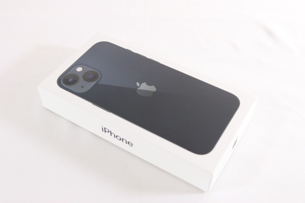 Apple iPhone 13 Midnight 128GB Box and Packaging Only