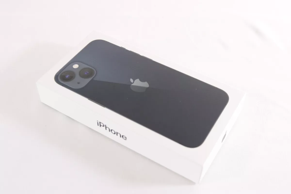 Apple iPhone 13 Midnight 128GB Box and Packaging Only | eBay