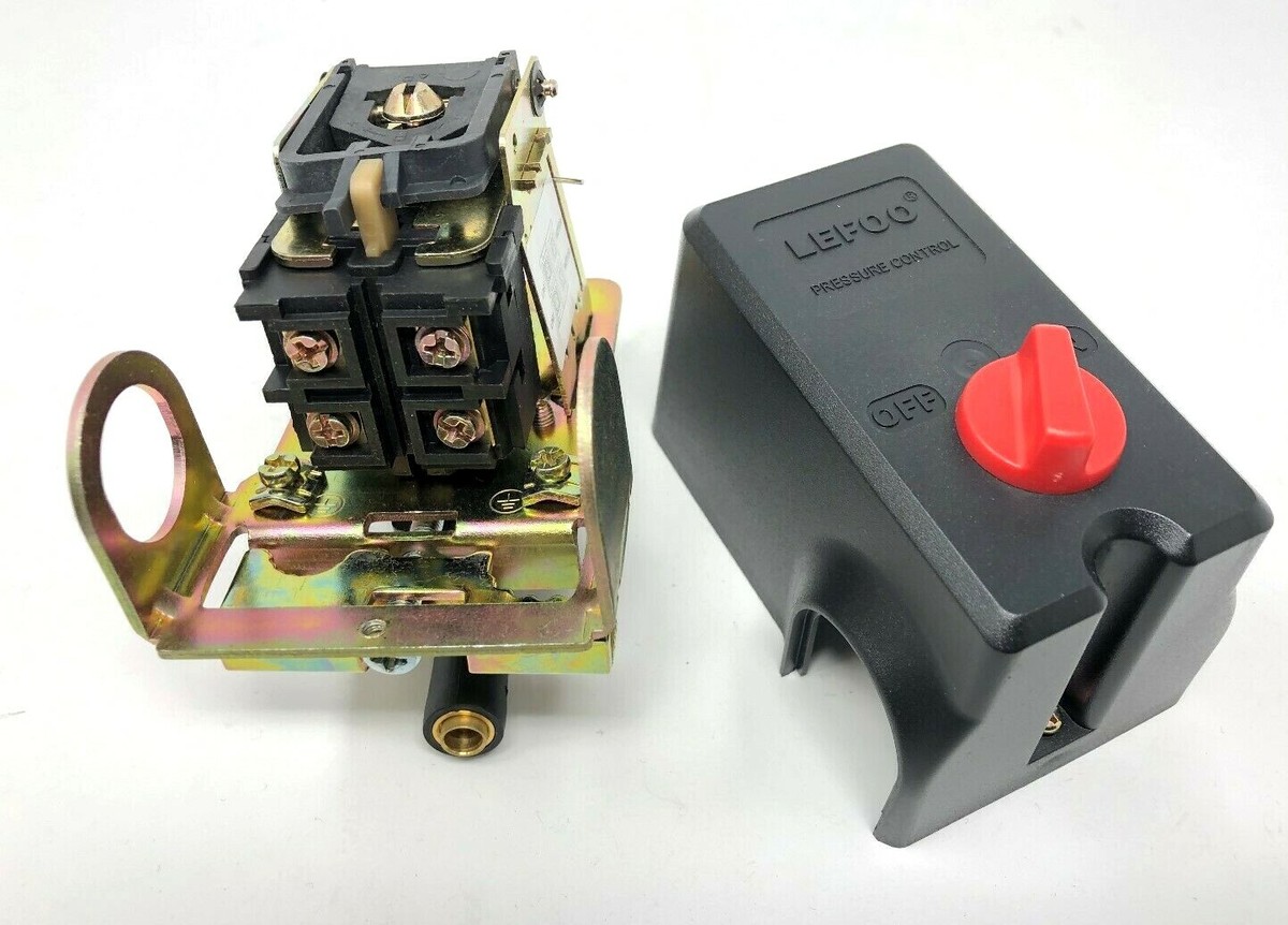 Replacement Air Compressor Pressure Switch, Sunny L4, 4 Port, 95-125 PSI, 25 Am - Foto 2