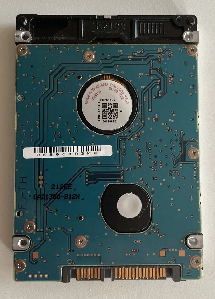 Fujitsu MJA2320BH 320GB 2.5” SATA Laptop Hard Drive 5400RPM CP224826-01 - Image 2 of 2