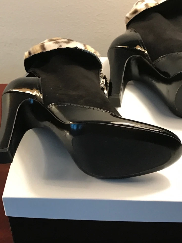 MARC JACOB PAT ЧЕРНЫЙ BOOTE - ИТАЛИЯ - РАЗМЕР 8B - Изображение 4 из 4