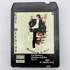 Cat Stevens - Matthew & Sun Vol II - Restored 8 Track Tape - New Pad and Splice