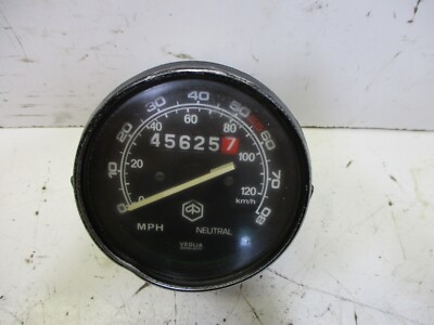79 80 VESPA PIAGGIO P200E P 200 E GAUGE SPEEDO SPEEDOMETER 