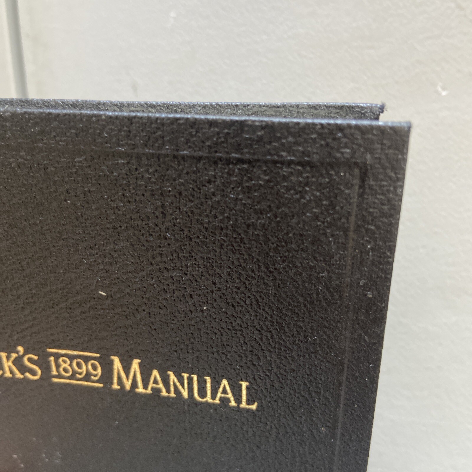 Merck's 1899 Manual Analyses for Physicians Ready-Reference Pocket Book