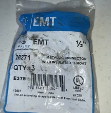 Emt 1/2” Connection Qty 3