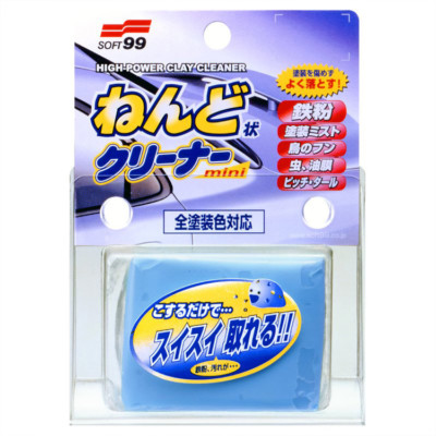 (129,00 /kg) SOFT99 Surface Smoother Reinigungsknete Knete Lackreinigung 100g